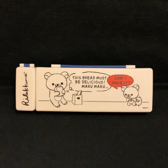 Rilakkuma and Korilakkuma pencil case from Japan NWOT